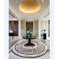Classical villas Interior porch decoration  marble  Pattern  waterjet marble medallion,luxury marble inlay medallion